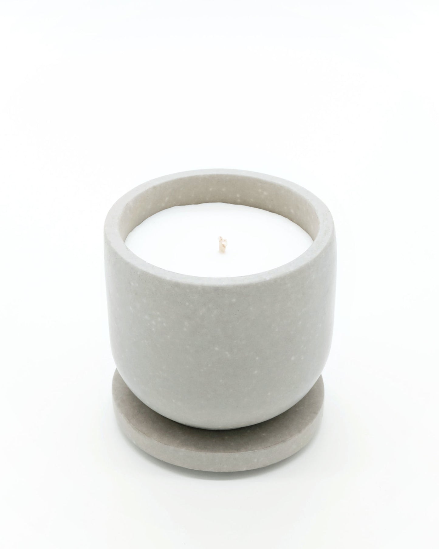 lumabloom Pure Beton - CandlePlant Set Ohne Duft beton candleplant candleplant set kerze lumabloom ohne duft pflanzensamen pure beton