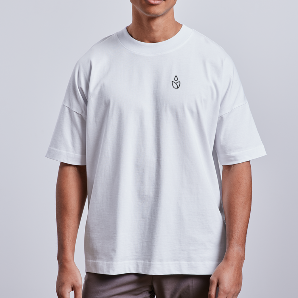 Oversize Bio-T-Shirt Unisex - Weiß